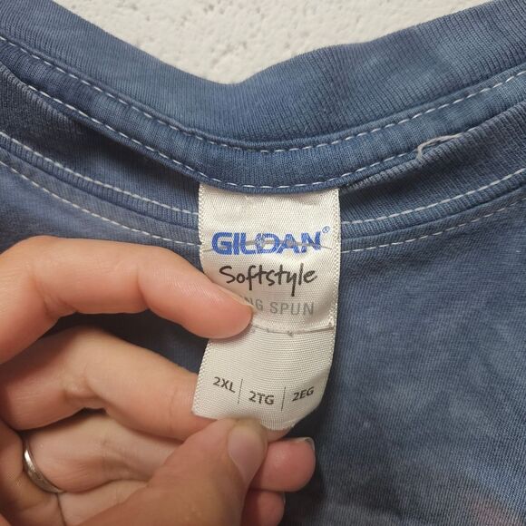 Vintage Faded Graphic Tee Mens Size 2xl - Picture 3 of 5